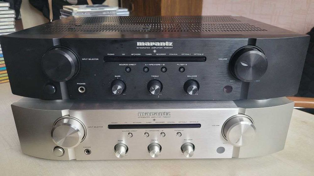 Розпродаж: Стерео-підсилювачі Marantz PM6007, PM7003 (black silver)