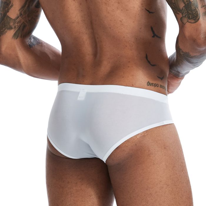 Męskie slipy elastyczne dopasowane, efekt modelowania sylwetki - 3XL