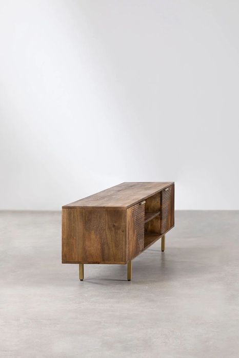 Móvel de TV madeira  - SKLUM