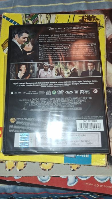 E tudo o vento levou dvd