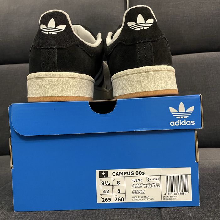 Adidas Campus 00s czarne, białe, nowe buty rozmiar 42