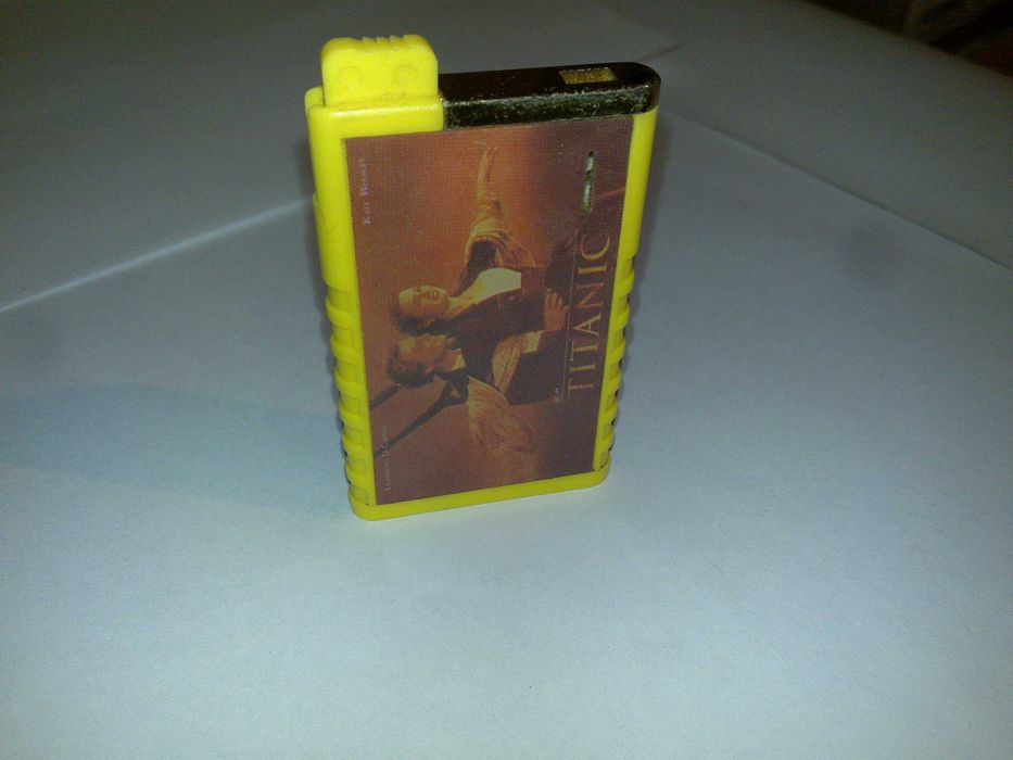 titanic (isqueiro) imagem de leonardo dicaprio e kate winslet