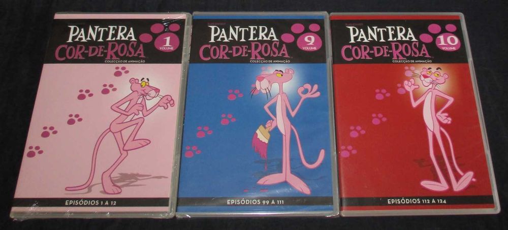 DVD Filme Pantera Cor-de-Rosa Animação