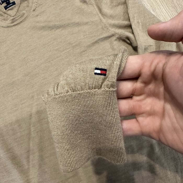 Светр Tommy Hilfiger преміальна вовна шерсть світшот кофта