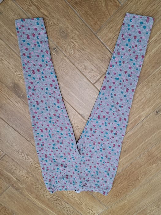 Legginsy getry sportowe bawełniane
