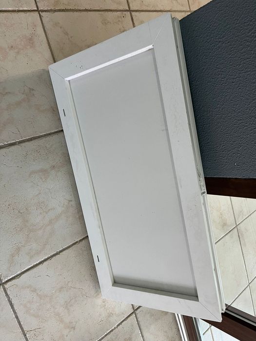Janela fixa com painel nova