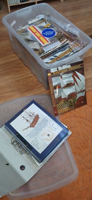 Colecção completa Barco Santísima Trinidad Altaya
