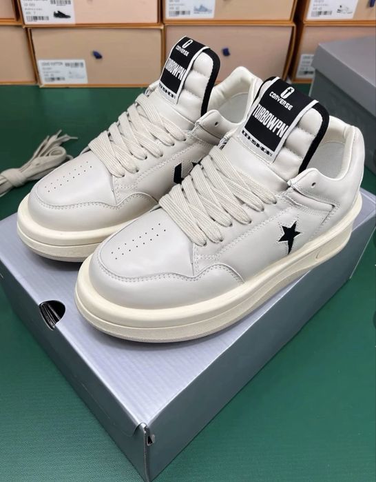Rick Owens DRKSHDW и Converse  Turbowpn рик овенс конверс