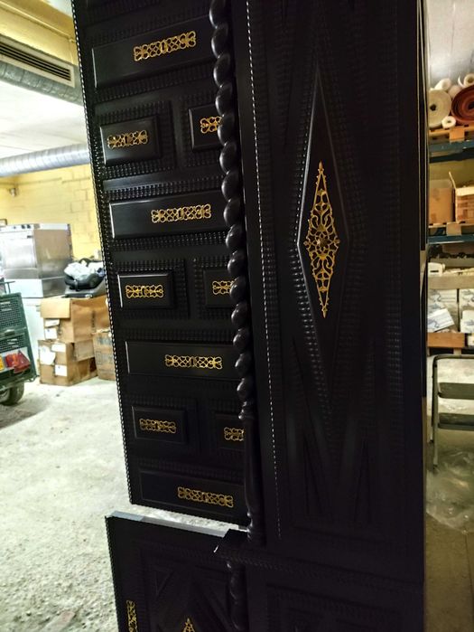 Móvel torcidos e tremidos espingardaria