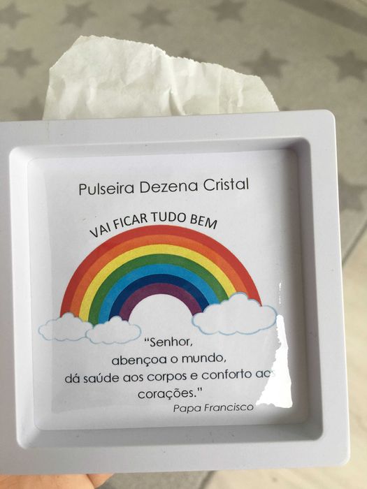 Pulseira Dezena cristal pastorinhos
