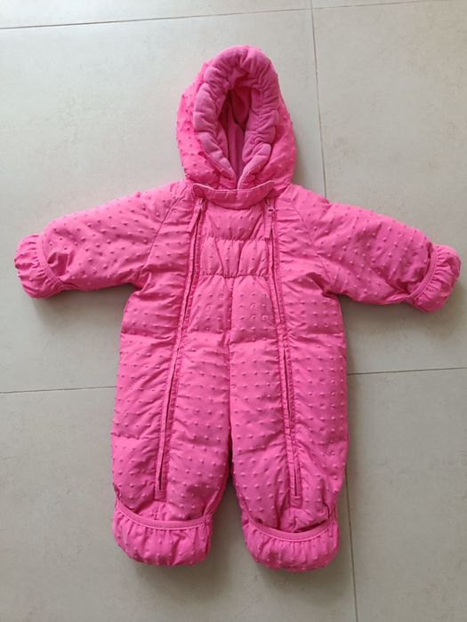 Дитячий  комбінезон зимовий  для дівчинки