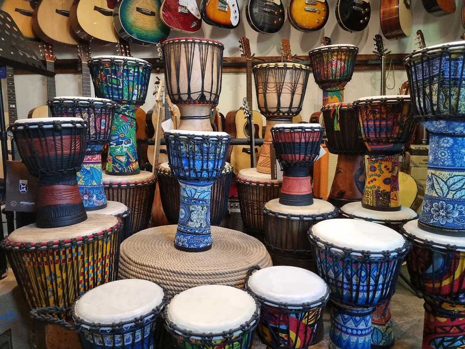 Djembe Ever Play 8" medium 40 cm naturalna skóra bęben afrykański mod5