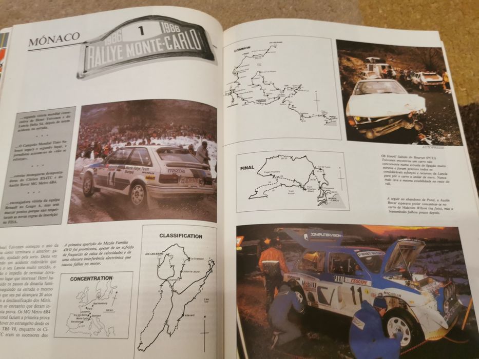 Anuário Rali 1986 - Martin Holmes