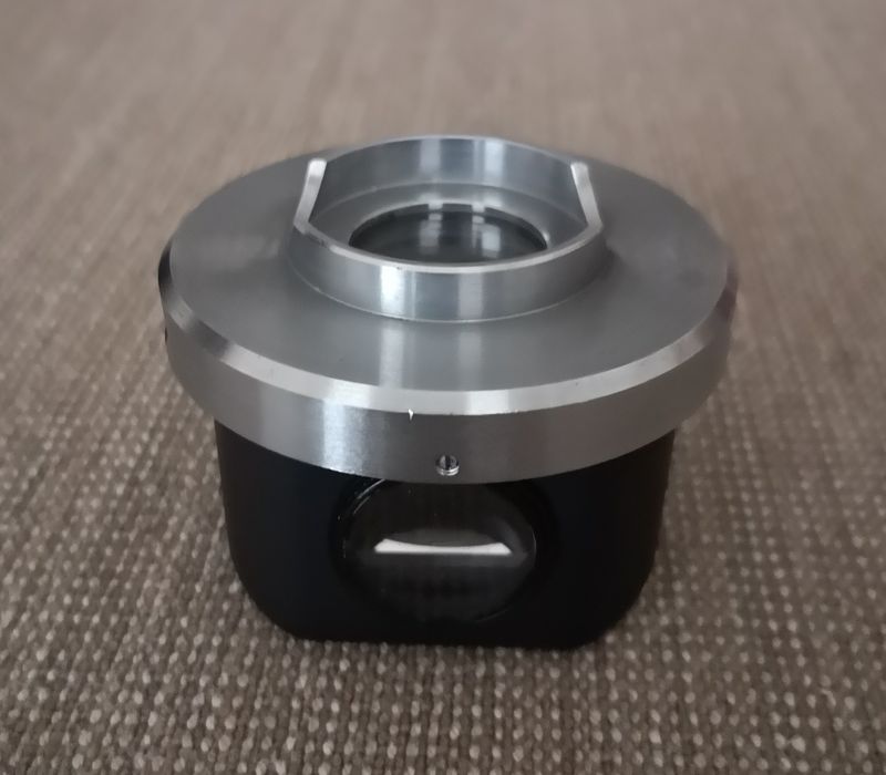 Lustro odbijające + soczewka kolektora światła do mikroskopu PZO MB30.