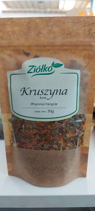 Kruszyna kora zaparcia niestrawnosc uklad pokarmowy