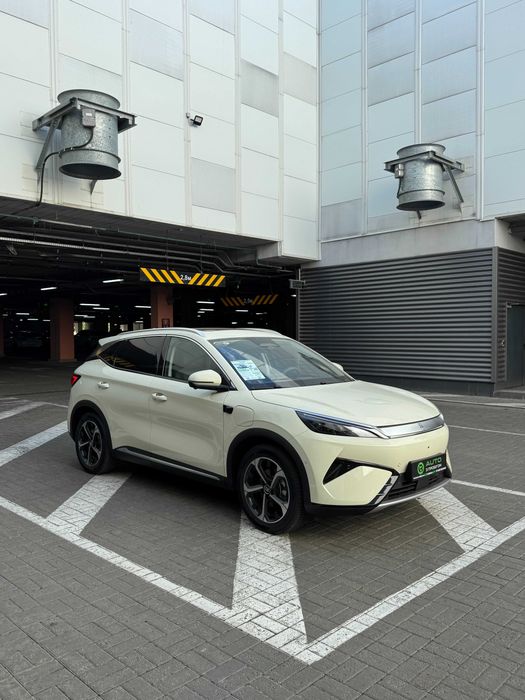 Електромобіль BYD Yuan PLUS 510KM Beyond Edition 2025, Ski White, сірий салон
