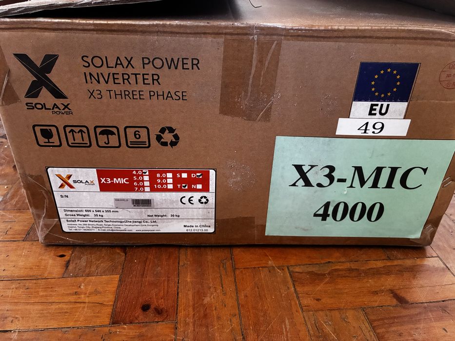 Inversor trifasico Solax X3 4kW