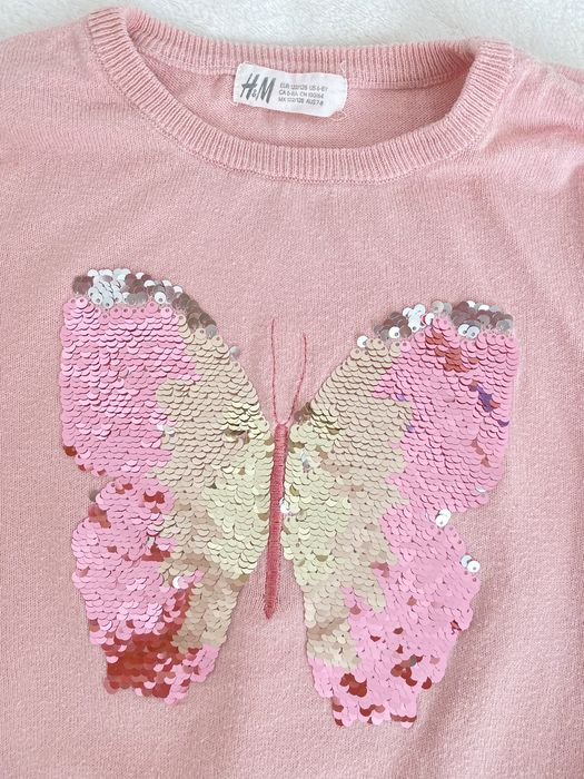 Светрик для дівчинки H&M, 7-8 років