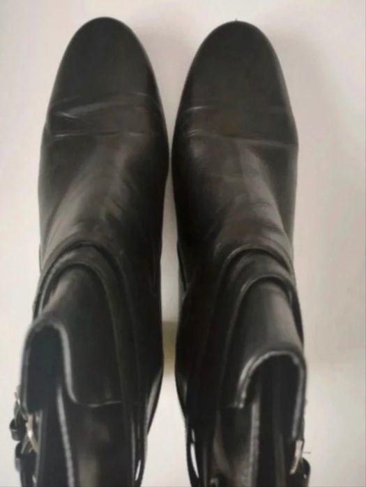 Botins pretos da Zara 39 em bom estado