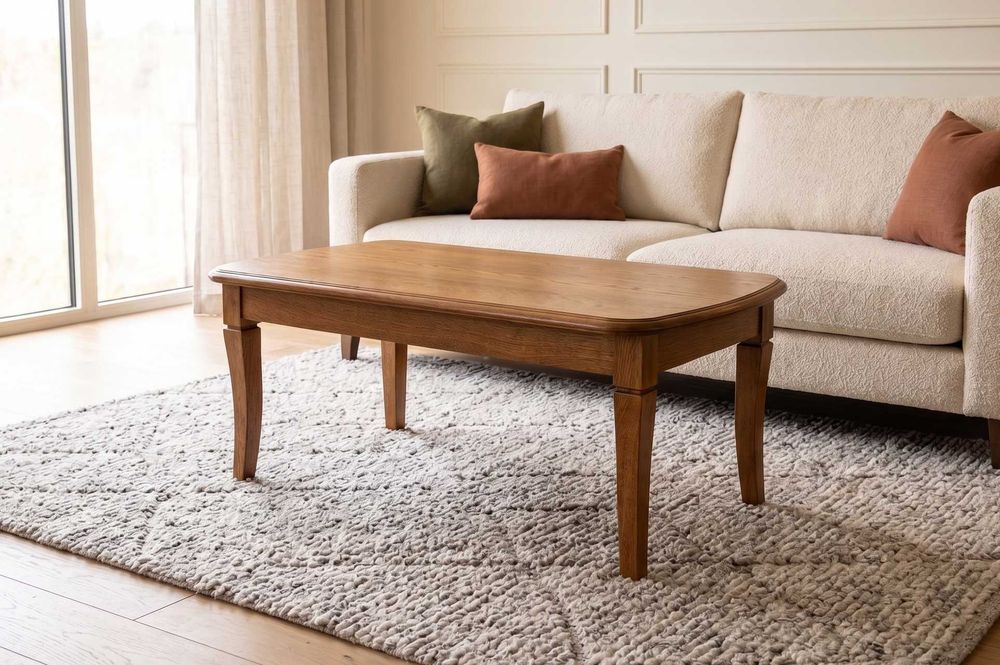 Ława Dębowa 120x70 wys. 56cm (50% TANIEJ*)