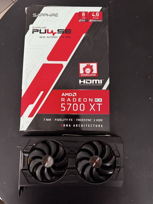 Karta graficzna sapphire rx 5700 xt pulse radeon