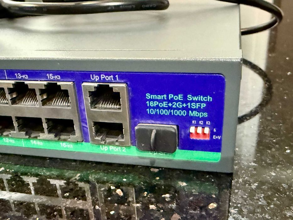 Switch PoE 16poe + 2G +1SFP 802.3af Tayama SW16PFSH/P
