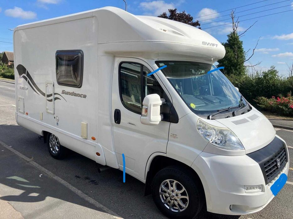 fiat ducato swift sundance 530 lp 2010r kamper zabudowa wyposażenie wnętrze środek kampera