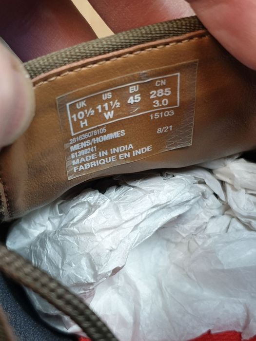 Оксфорди Clarks Dennet Low оригінал 44,5