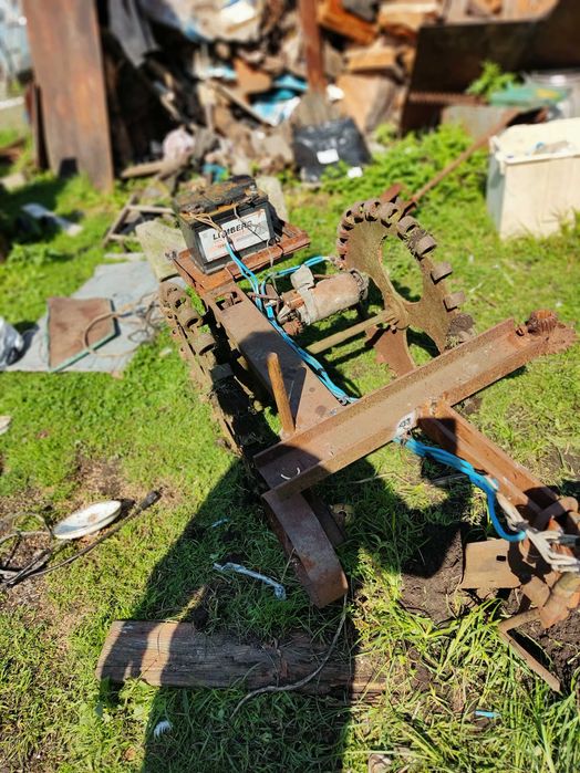 електрокартоплекопалка,тягач полін акумуляторний можна від болгарки