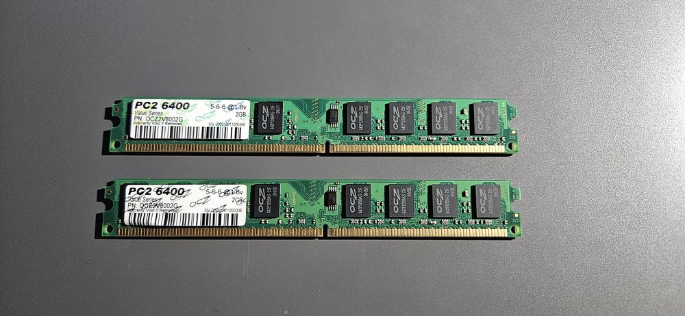 RAM DDR2 400MHz 2x 2Gb OCZ