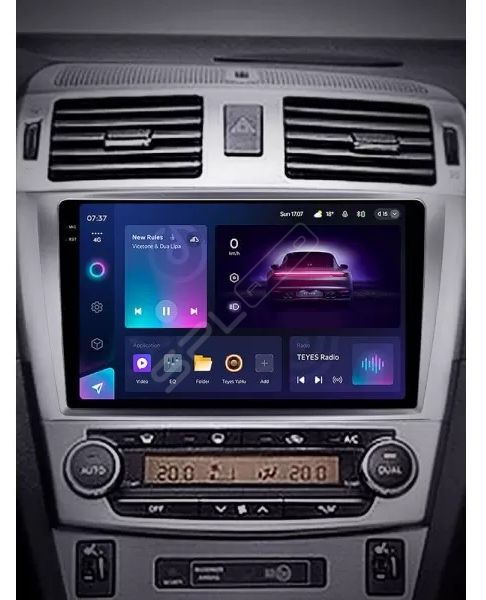 Якісна магнітола CarPlay швидкий процесор Toyota Avensis Авенсис 08-15
