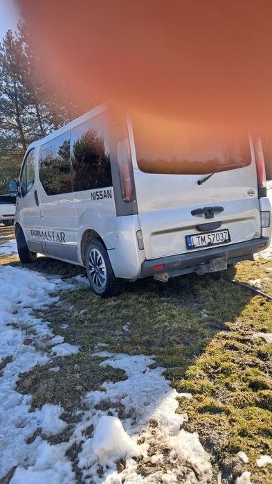 Nisan primaster trafic vivaro oszklony zamiana 7osobowy  nawiewy