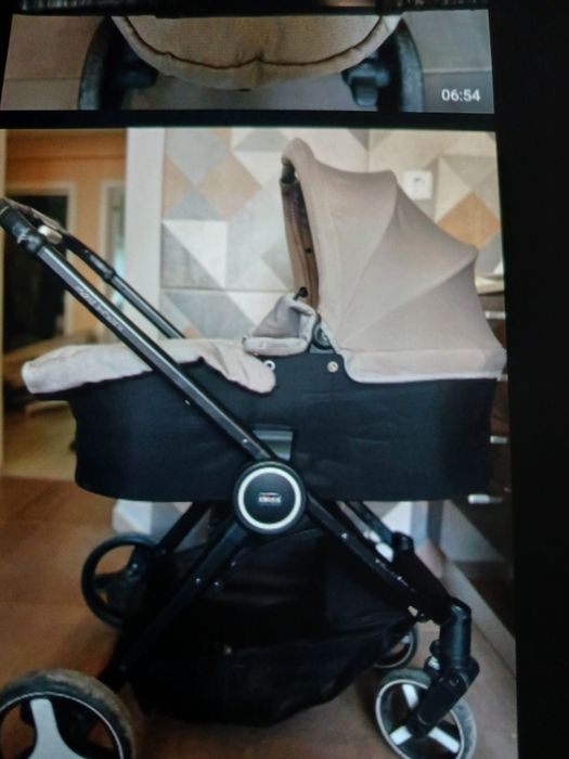 Trio da chicco com  isofix com bastante uso mas em bom estado. Oferta do  marsupio