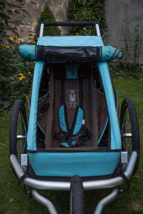 Przyczepka rowerowa croozer kid 1, zestaw 3 w 1