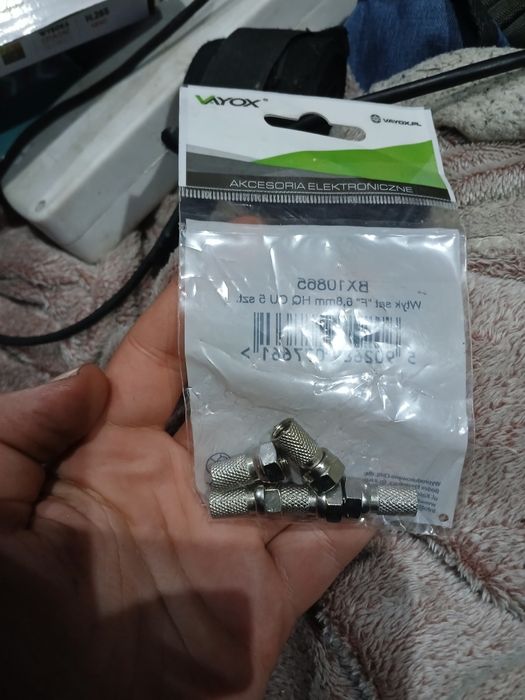 Końcówki do anteny