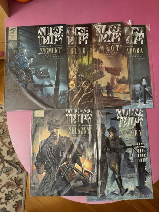Komiksy IPN Wilcze tropu 1-6