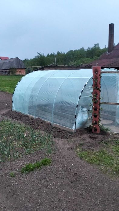 Теплиця з плівкою ширина 3метри парник каркас Александрия