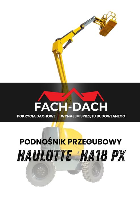 Wynajem sprzętu budowlanego - podnośniki nożycowe, koszowe, ładowarka