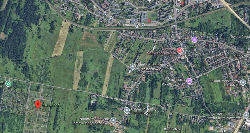 Działka rekreacyjna 504 m² – ROD „Jelonek”