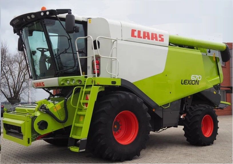 Claas lexion 670