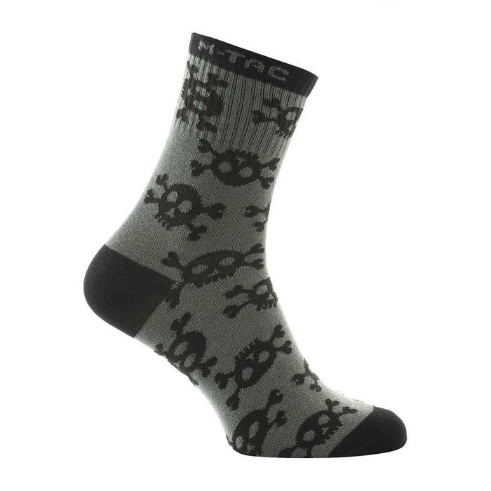 Lekkie Skarpetki mk.3 Pirate Skull Olive 39-42