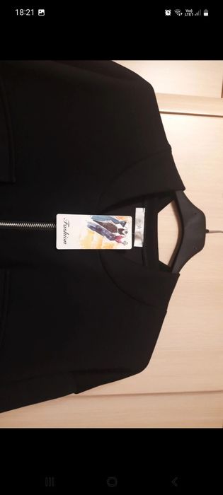 Komplet czarny bomberka I spodnie uni xl/ 2xl/ 3xl