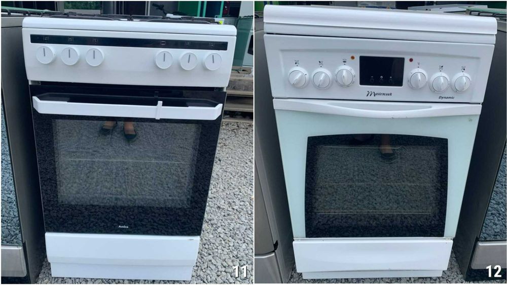 ПЛИТА Газова MASTERCOOK 60см Гриль Конвекція Газконтроль Бу ВСІ МОДЕЛІ