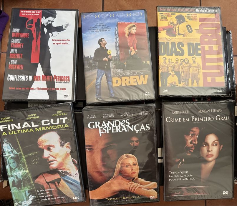 Dvds novos selados