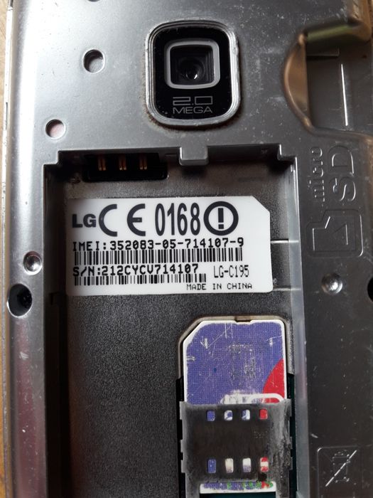 LG C 195 Telefon
