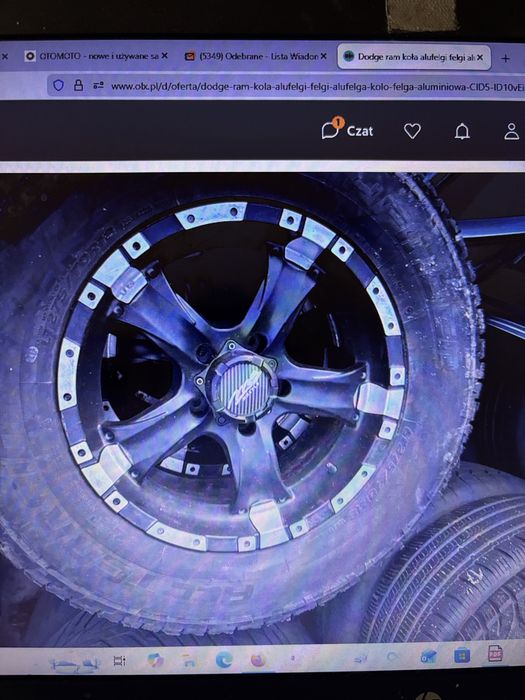 dodge ram  most przedni koła felgi drzwi