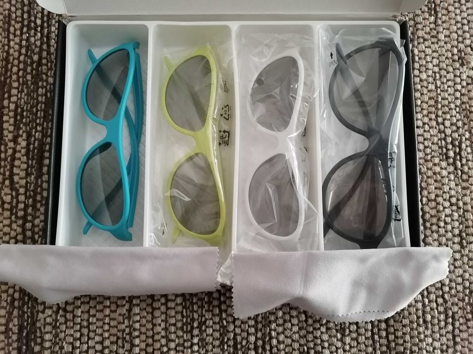 Pack de 4 Óculos cinema 3D da LG