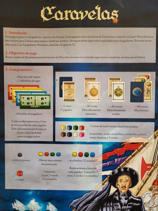 Jogo de estratégia "Caravelas"