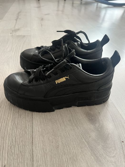 Puma Mayze Classic Wns w kolorze czarnym