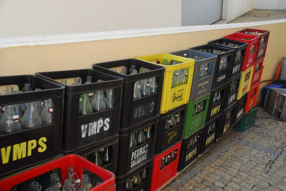 Garrafas antigas Pirogravadas com mais de 40 anos